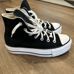 Platform High top converse